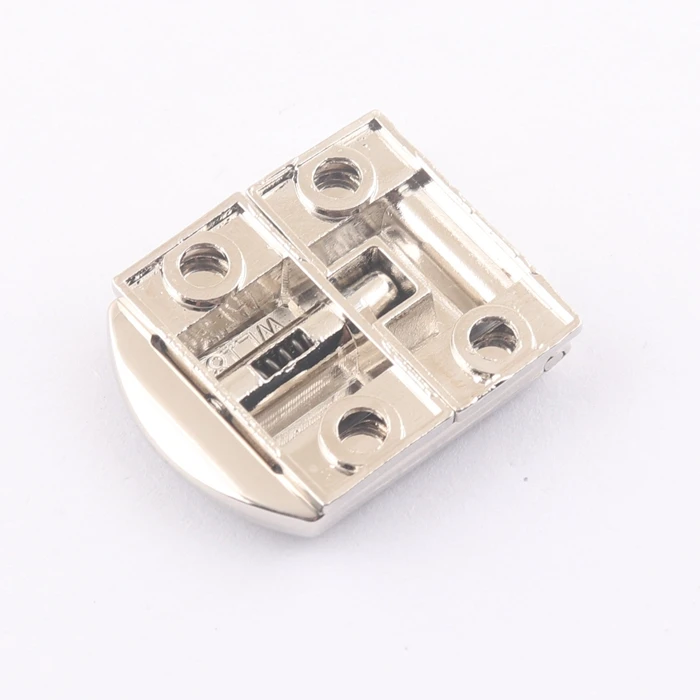 wholesale wooden jewelry box U shape latch lock for leather suitcase