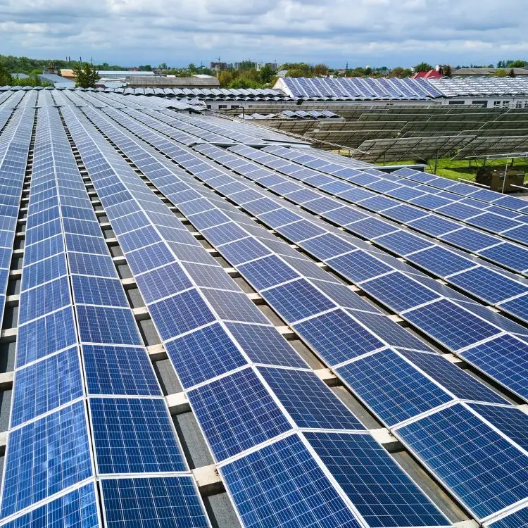1mw 5mw 10mw Solar Power Plant On Grid Hybrid Power System Commercial Industrial Solar Panel System