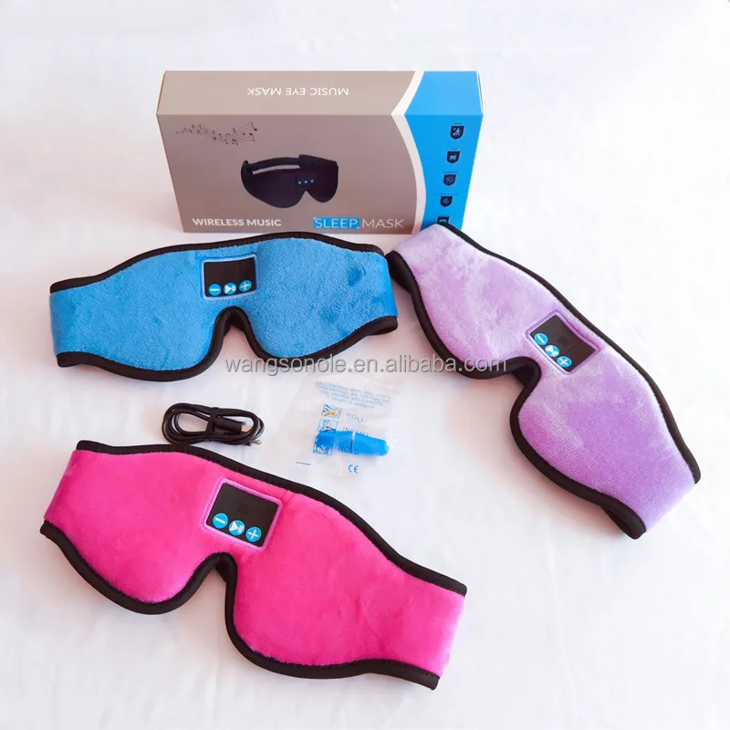 Hot 3D Contoured Smart Wireless Sleep Headphones BT Sleep Eye Mask