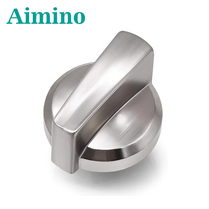 Heavy Duty Burner Knob Exact Replacement Knob Stainless Steel Sliver Oven Knob