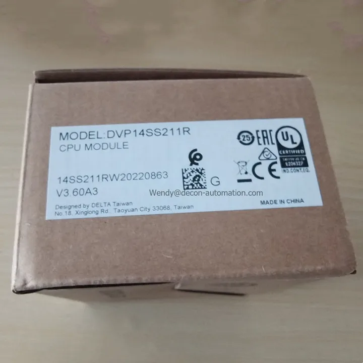 DVP14SS211R Delta Plc Expansion Extension Module Digital Inputs and 8 Relay Outputs Automation Plc Controller