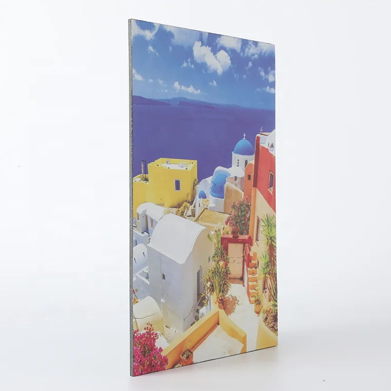 Competitive price exterior sandwich printing panel signage acm materials composite plastic panel for advertising