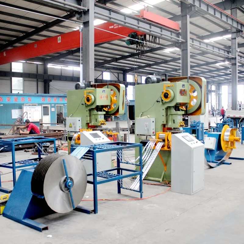 Automatic Galvanized Steel Razor Blade Barbed Wire Making Machine Production Line Low Price