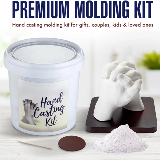 Wholesale 3d hand casting kit alginate impression powder hand mold casting kit couples