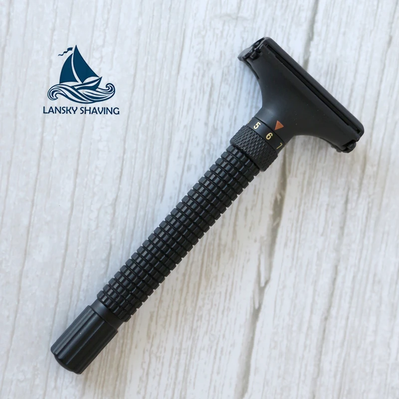 Оптовая продажа, металлическая Регулируемая Безопасная бритва с двойным краем