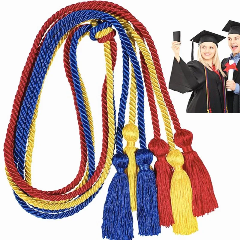 Factory Price Wholesale Polyester Honor Tassel Cord For Graduation