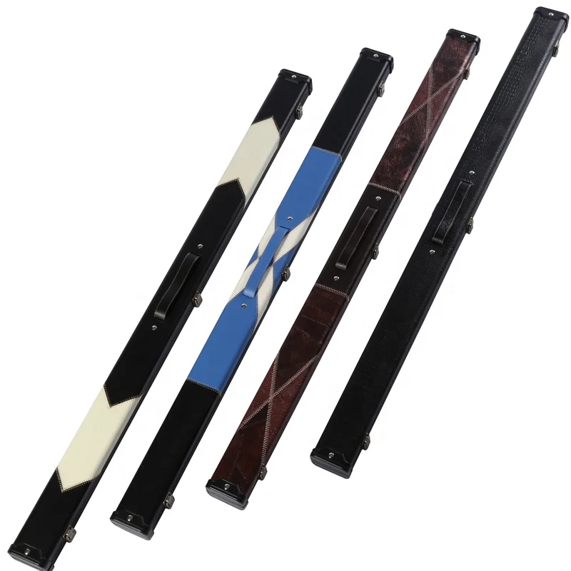 Превосходное качество 3/4 шт. бильярдный кий ящик, удерживает 3/4 шт. бильярдный кий кожаный чехол