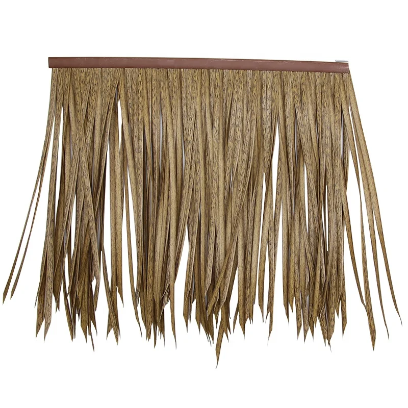 Artificial synthetic palm water reed thatch construction grass for roof