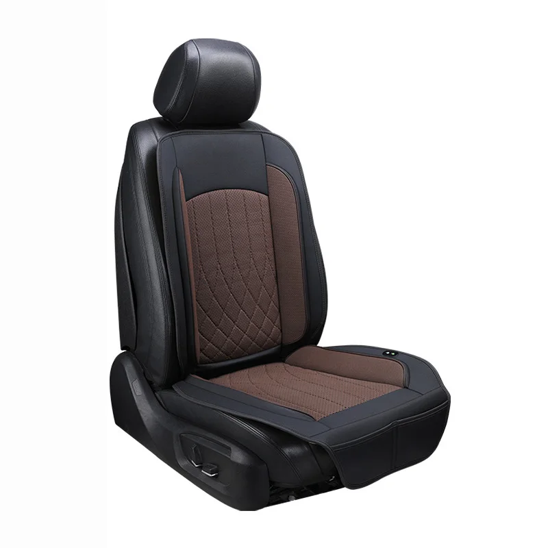 12v heating warmer chair body massage cooling car seat pad cover cushion with heated temperature con