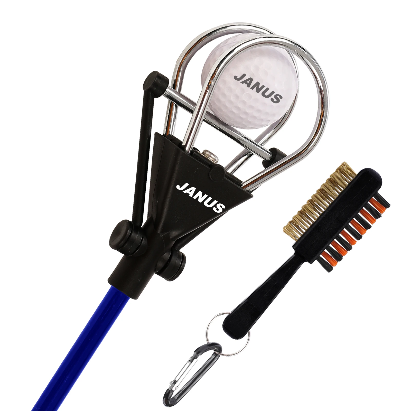 Best Selling Aluminum Alloy Portable 2 Section Design Flexible And Adjustable Golf Ball Retriever