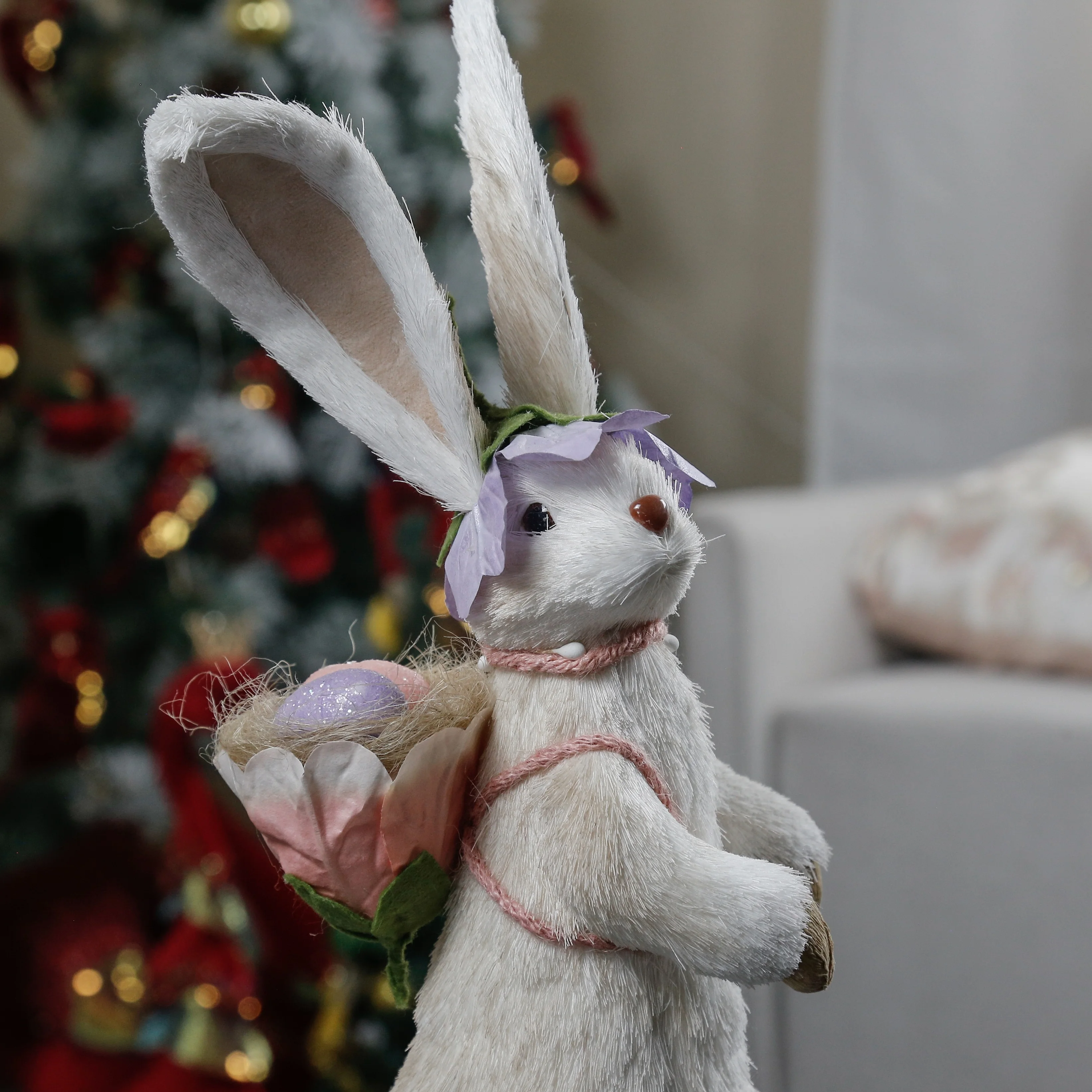 
2021 Handmake Decorated Easter Bunny Home Decoration Easter Craft 