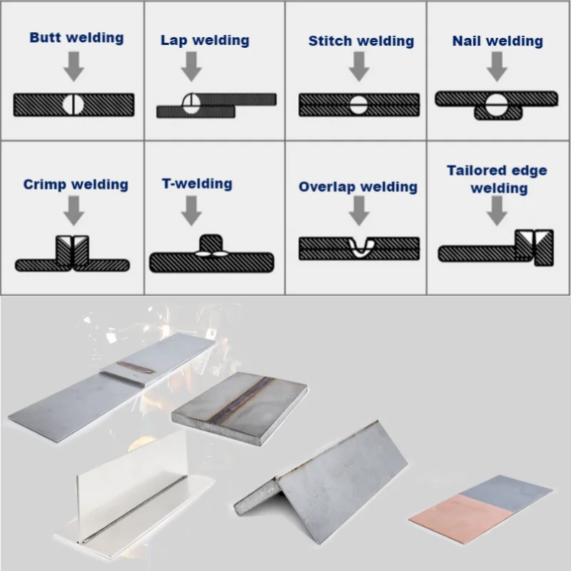 Handheld optical fiber laser welding gun head wobble 1000w 1500w 2000w for laser welding machine