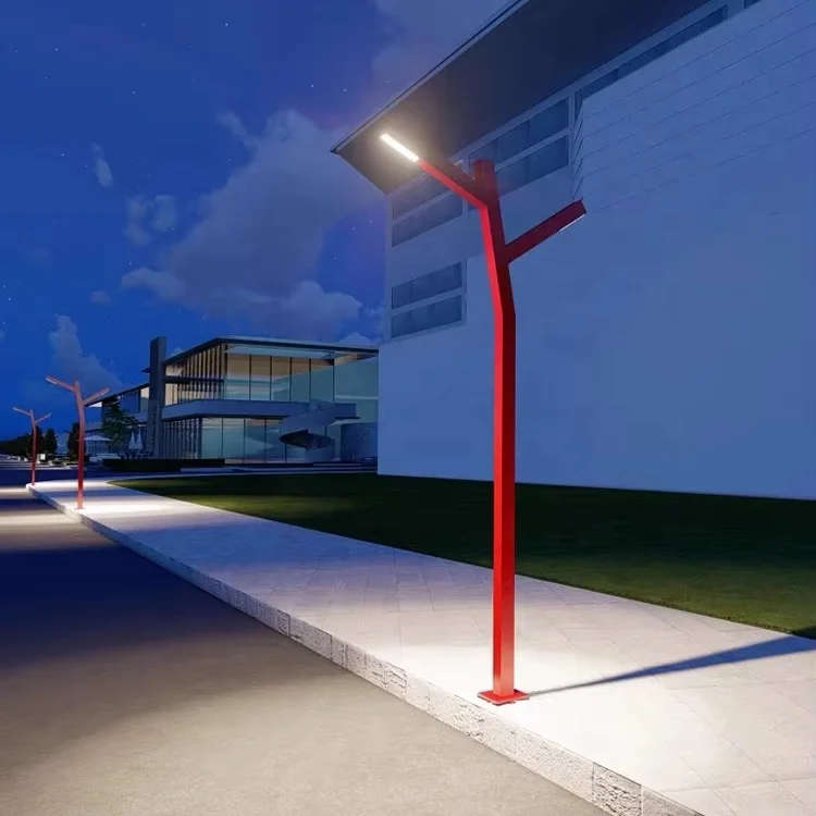 Modern garden lamps outdoor water proof street lamps LED outdoor courtyard classic pole lights street lamp columns