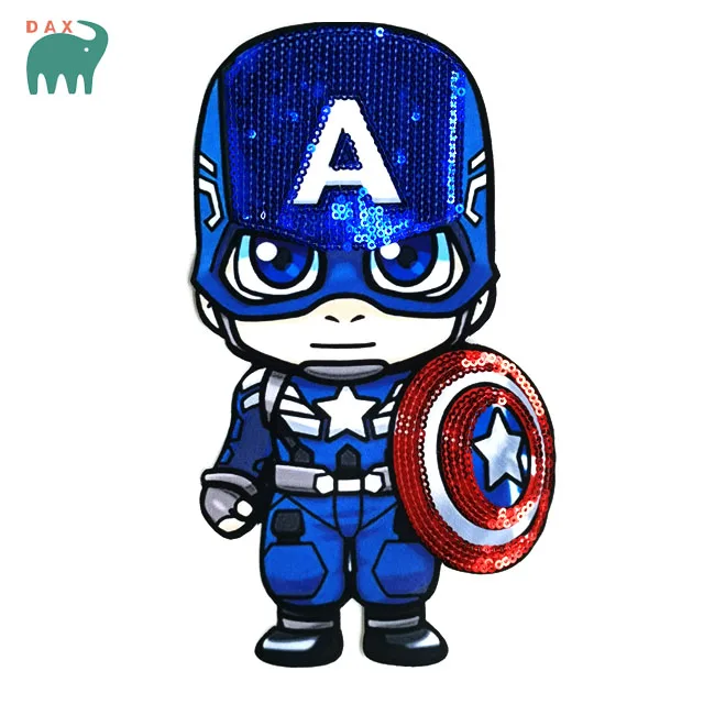 
Custom new design popular reversible sequins patches in patches 