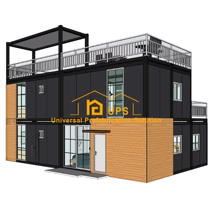 2020 Factory price prefabricated house,long life premade house and safety container houses
