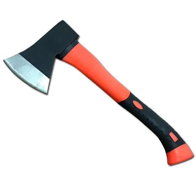 Carbon steel forged axe with fiberglass handle a613 axe