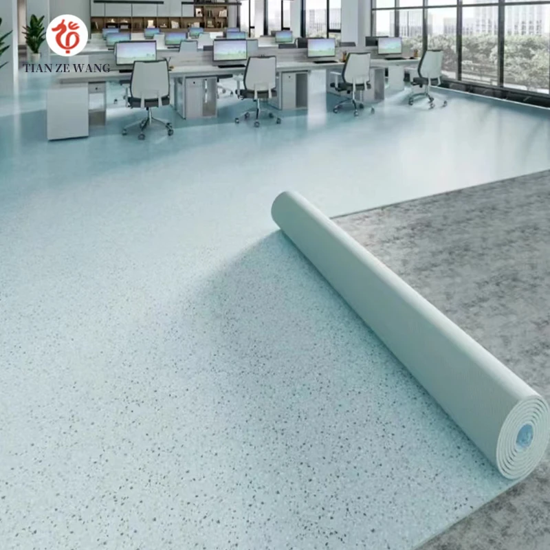 Manufacturer Waterproof Luxury Design PVC Carpet Laminate Vinyl PVC Flooring Roll 100% Virgin Material