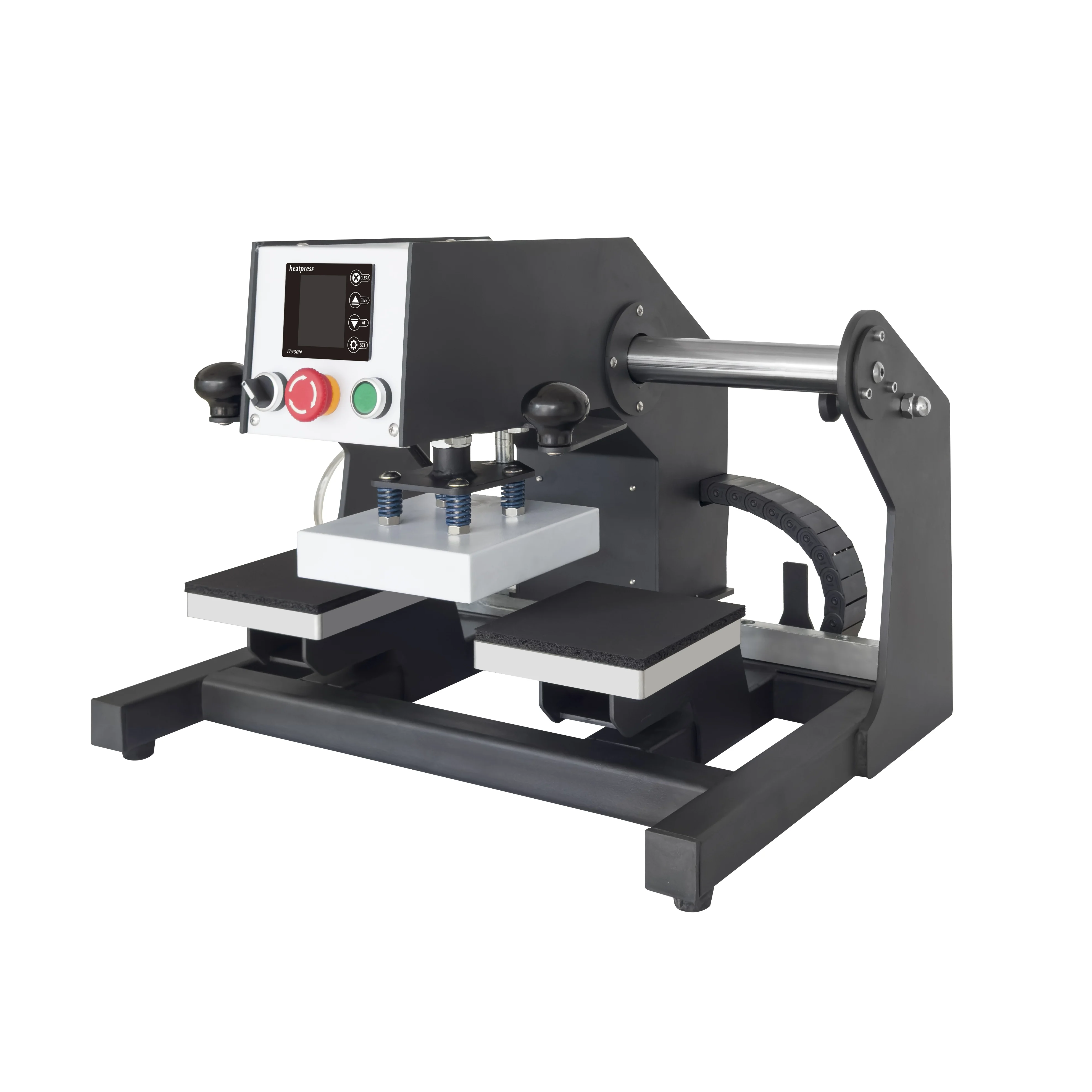 15x15 Pneumatic Label Heat Press Machine for Automatic T-shirt and Cloth Printing