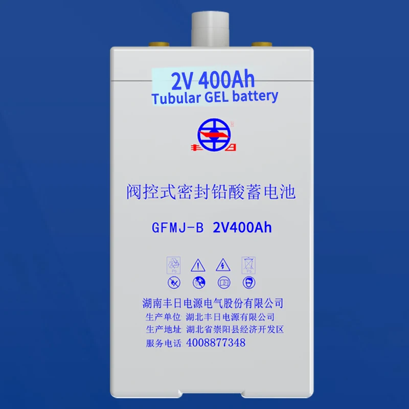 OPZV 2V 400ah трубчатая гелевая батарея Высокоэффективная свинцово-кислотная 1000Ah 3000ah для солнечной энергетической