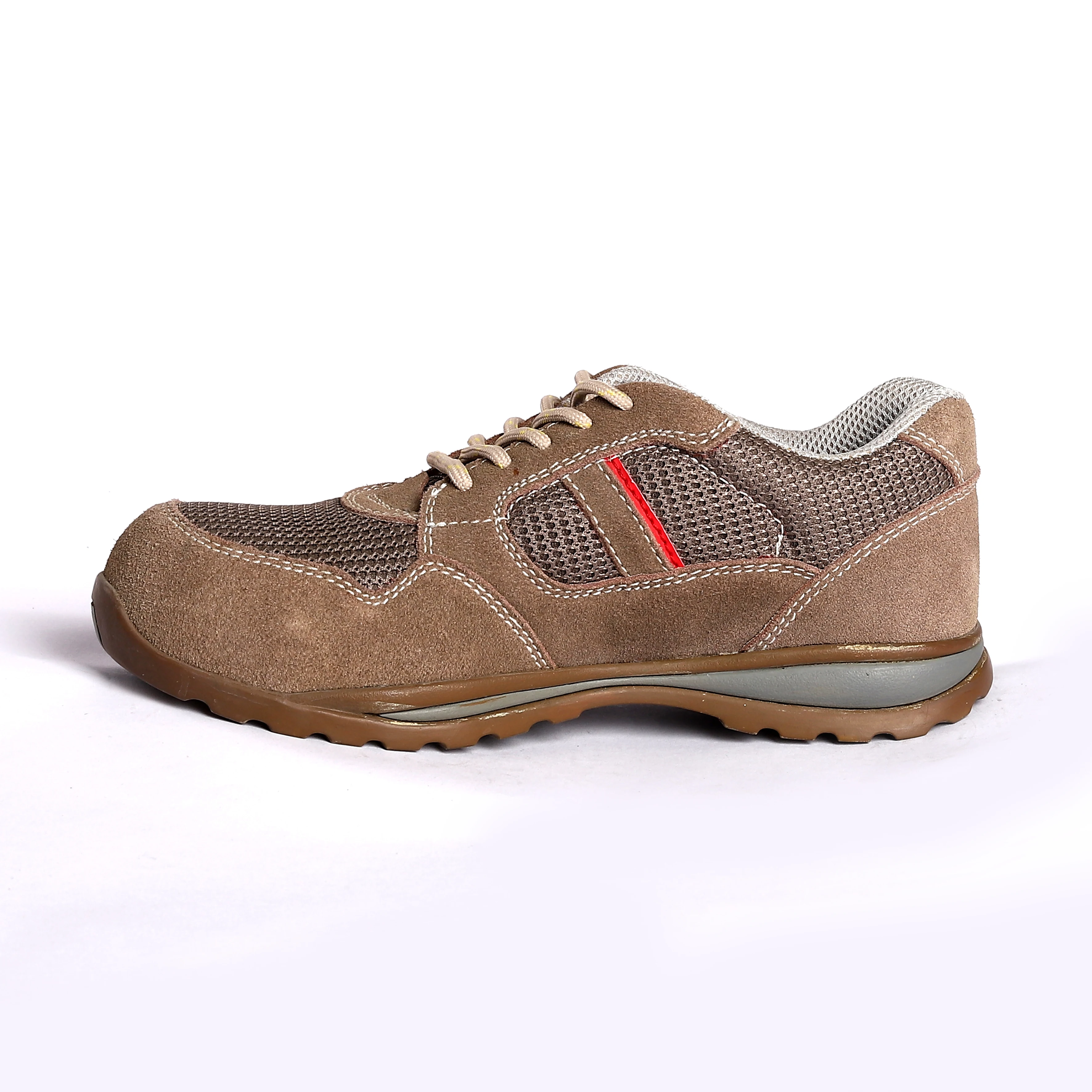 ODM and OEM Custom logo Steel Toe Eva Mesh Rubber Outsole Fly Knitting Non slip Shoes Men Puncture Resistant Safety Shoes