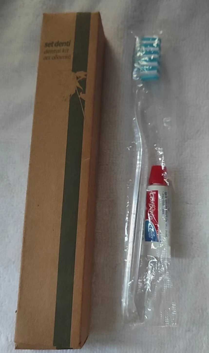 Customized polychrome folding toothbrush, manual toothbrush, environment-friendly bamboo toothbrush, hotel, hospital, beaut