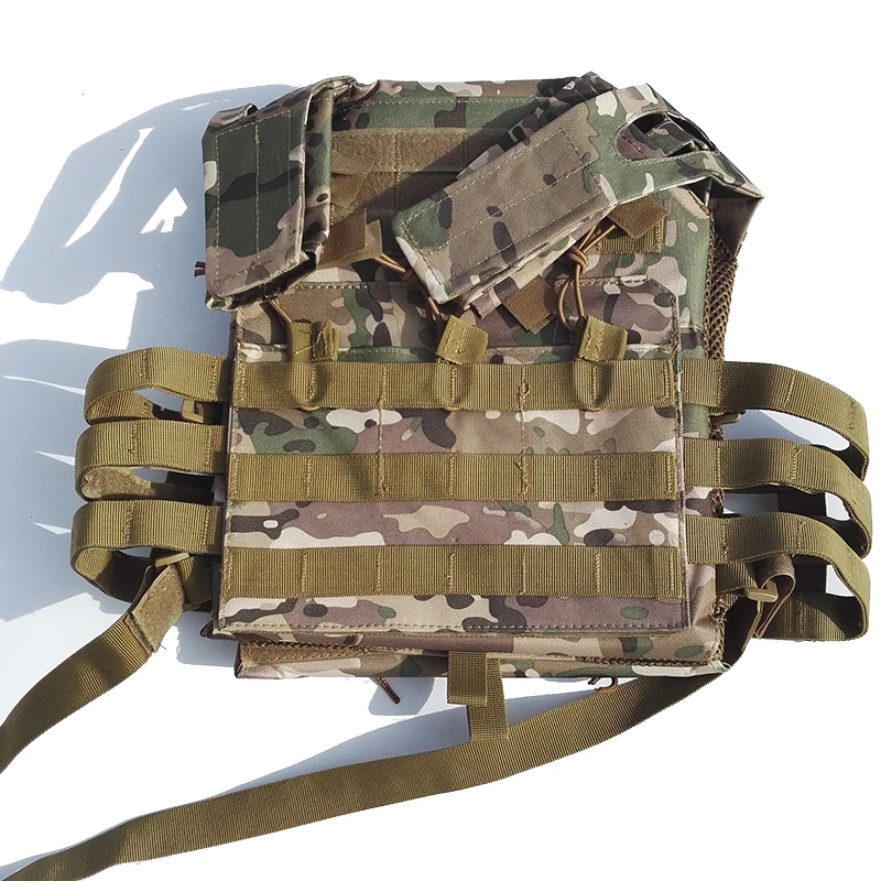 Archery Nylon Tactical Vest Lightweight Quick Release Tactical Field Training Vest Protection Body For Outdoor Shooting Sports