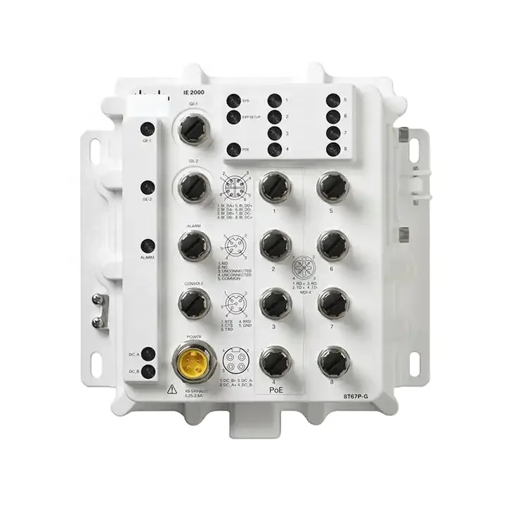 Brand new Industrial Ethernet Ie 2000 Ip67 Series Switch IE-2000-8T67P-G-E