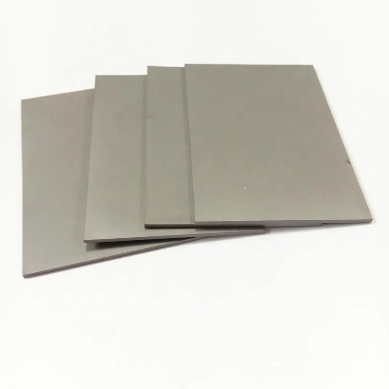 Tungsten Carbide Strips, Cemented Carbide Flat Bar, Carbide Square Plate with Good Wear Resistance