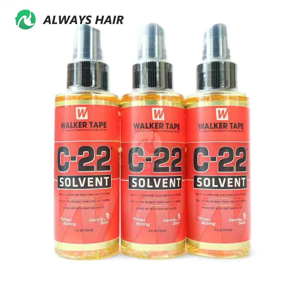 4 OZ C 22 Solvent Adhesive Remover Spray Classic Citrus Remover For All Hair System WALKER TAPE Glue Removed