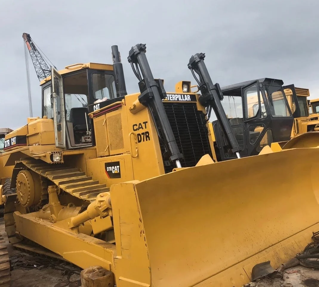Бульдозер cat d7r d8r d7h d8k, б/у бульдозер caterpillar d7 высокого качества на продажу