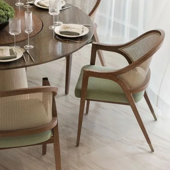 wholesale price commercial furniture fast food shop wood and leather restaurant chair dining chair with back