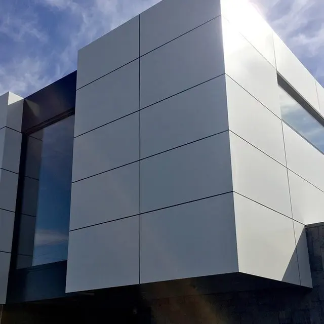 Direct Manufacture Building Materials Wall Cladding Pvdf Coated Aluminum Composite Panel Acp Sheet