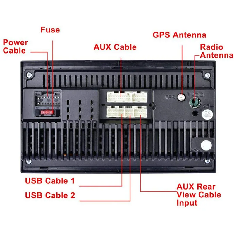 Автомобильный плеер android с навигационной камерой заднего вида, Видео Радио mirrorring BT для Toyota Corolla 2014 2015 2016