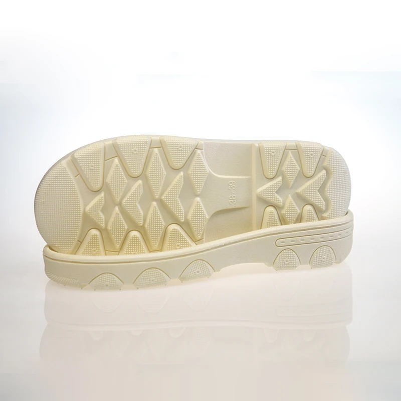 Chinese factory Direct Sale  Top Quality PVC footwear Soles For Making  Comfortable Women and Man Shoes