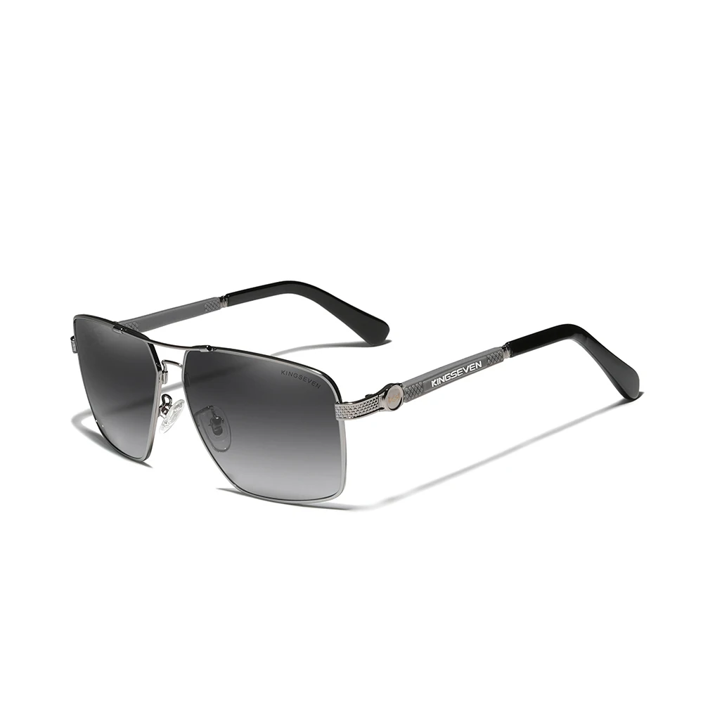 KINGSEVEN 2023 New Glasses Men Polarized Sun Glasses For Men Alloy Auto Reset Frame UV400 Lens Eyewear Glasses Women Shades 7790