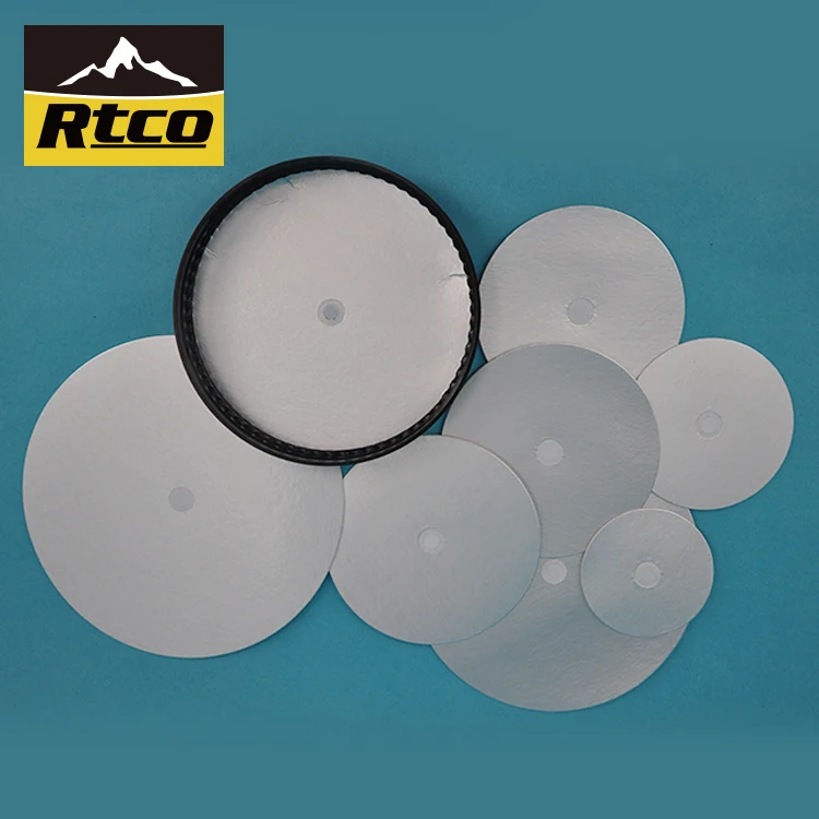 Self Adhesive Pressure Sensitive Gasket Plastic Lid Inner Sealing Liner Press Seal Cap Liners Foam Seal For PP PE PET Bottles