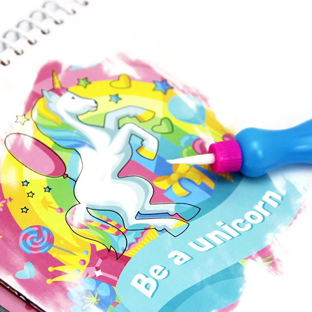 New Product Cartoon Children Magic Water Drawing Book