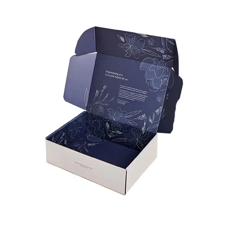 Factory custom size logo printing recyclable corrugated boxes shipping boxes custom logo cardboard mailing boxes wholesale