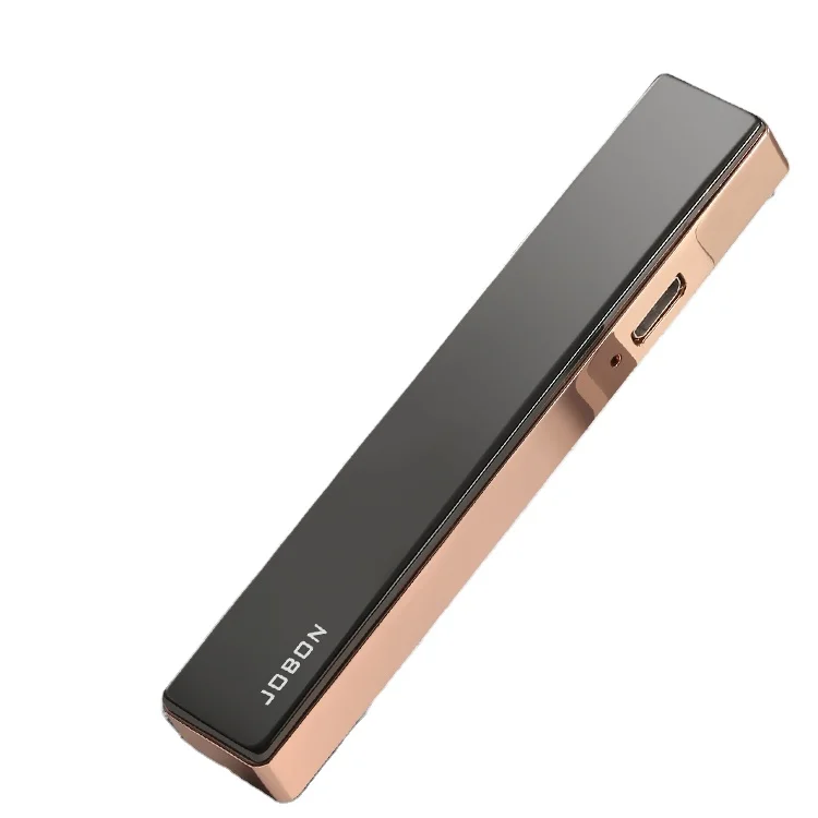  Металлическая зажигалка для сигарет JOBON индивидуальная USB электрическая перезаряжаемая с пользовательским логотипом оптовая