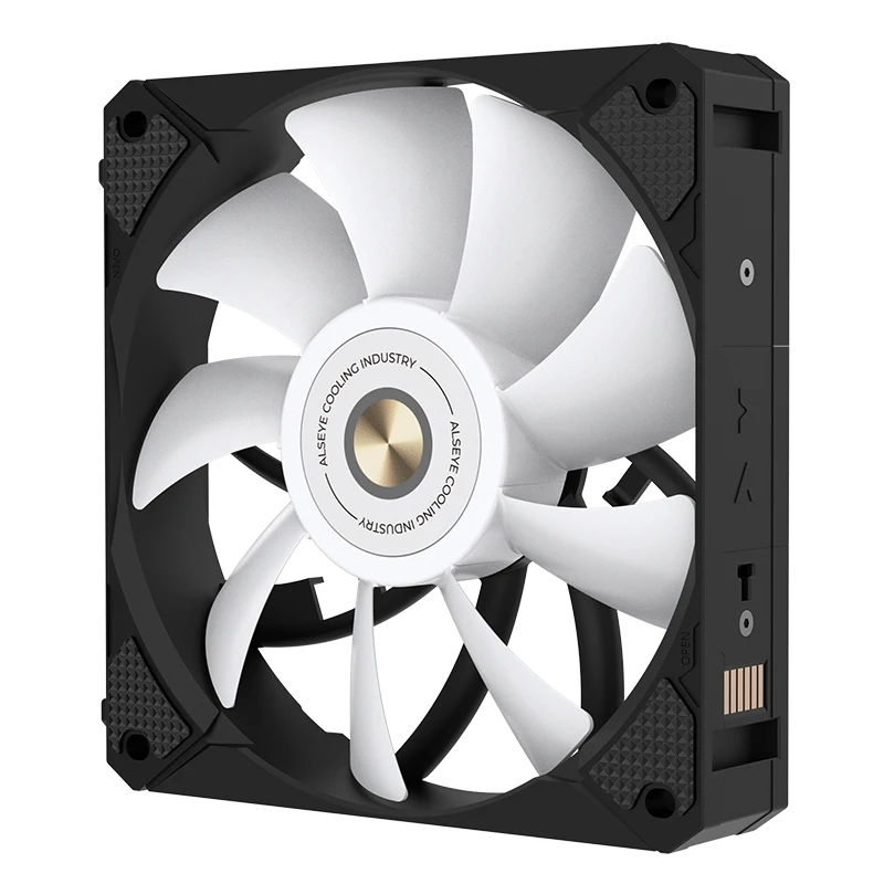 Alseye интерлок 3 вентилятора комплект PWM вентилятор FDB подшипник вентилятор 120 мм ARGB pc игровой вентилятор