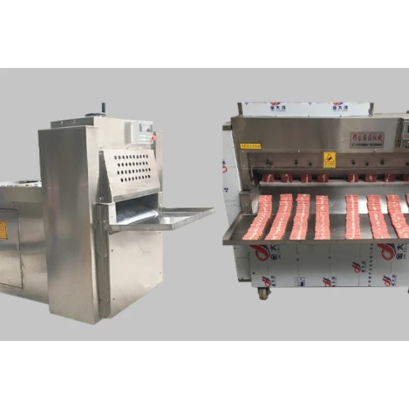 Fully automatic CNC beef meat mutton roll slicing cutting machine industrial beef meat mutton roll slicing cutting machine