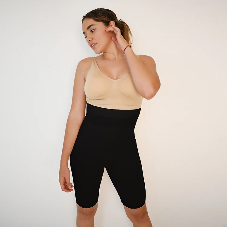 
Instock Women Shapewear High Waist Pants Seamless Lace Shorts 