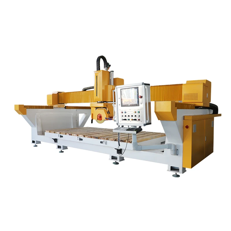 stone sintered stone 4 axis tile cutting water jet stone cutter machine bridge chain saw machine price