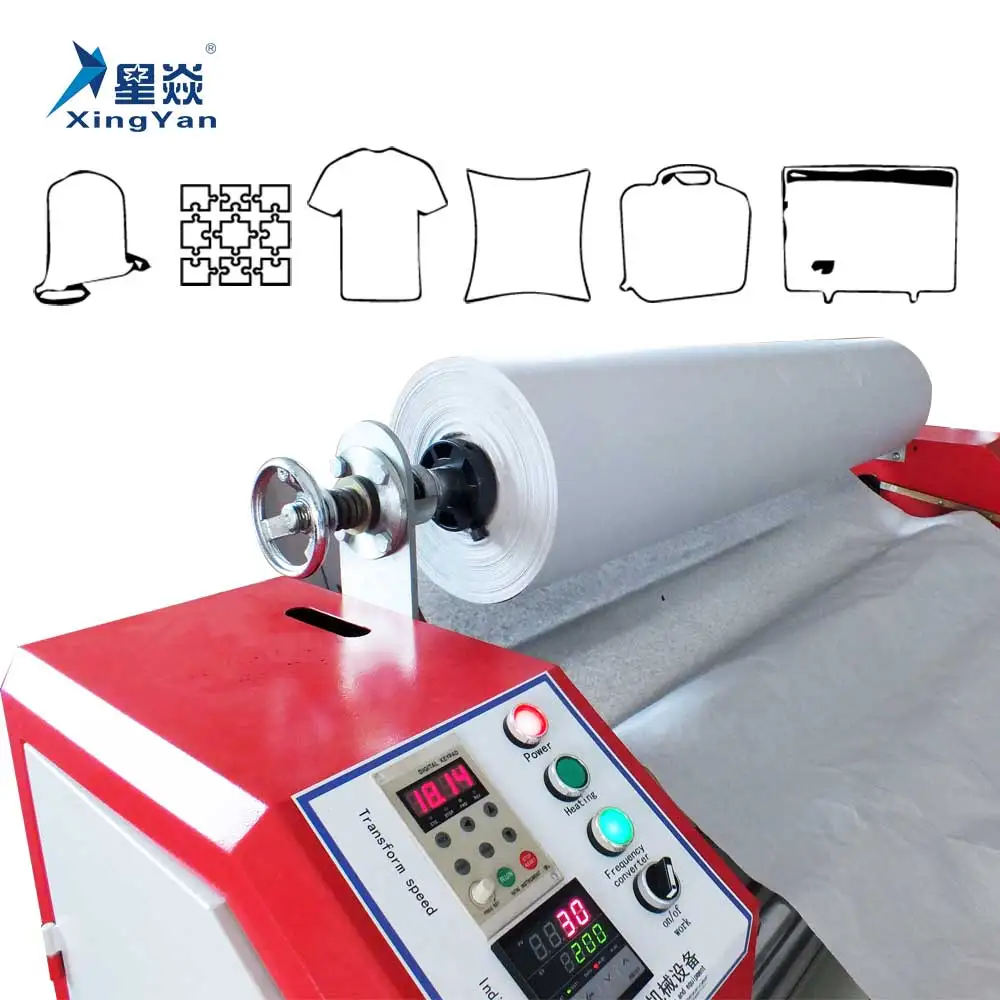 Xingyan Manufacturing Factory Wholesale Sublimation Rotary Printing Roller To Roller Heat Press Machine