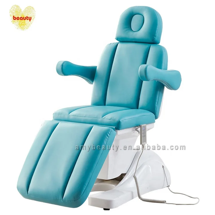 Goog quality Spa salon equipment Electric lift treatment bed Tattoo chair beauty facial bed for massage 3 motors