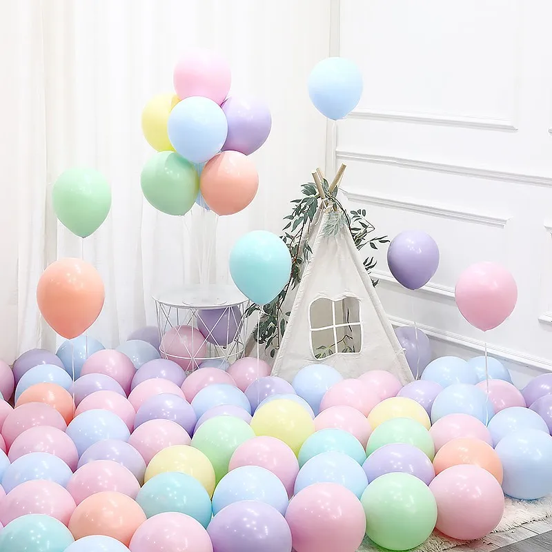 Create An Atmosphere Birthday Party Transparent Printed Metal qualatex Balloon For Wedding Backdrop Decoration Supplies Balloon
