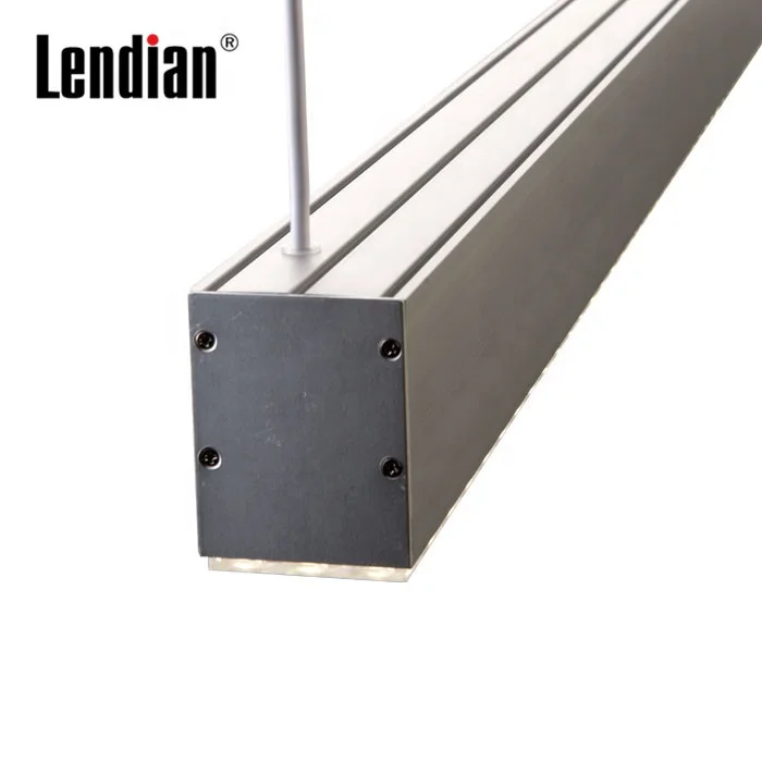 Wholesale CE indoor rectangular bright cct dimmable 20w 30w 40w 50w led pendant linear light