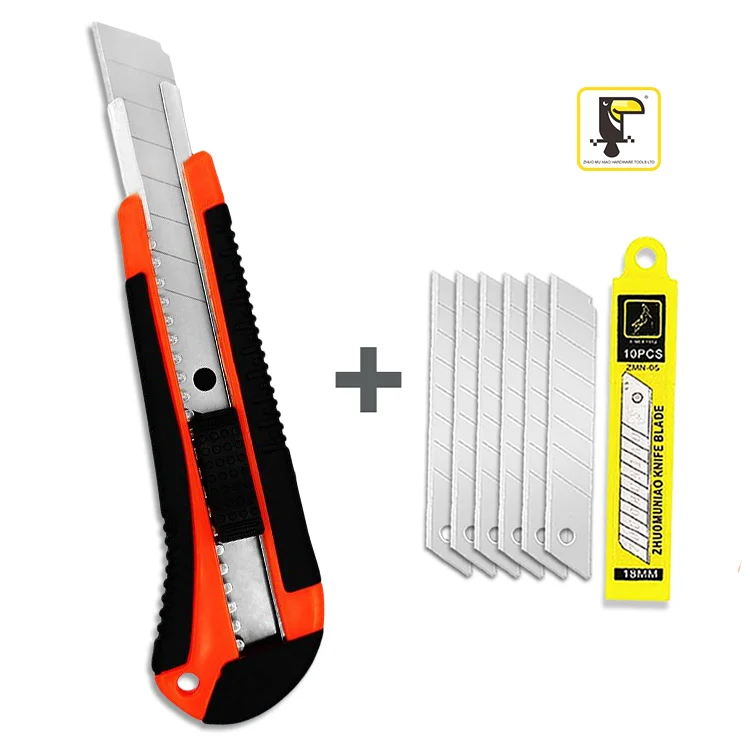 Высококачественный Безопасный автоматический замок раздвижной нож для резки бумаги 18