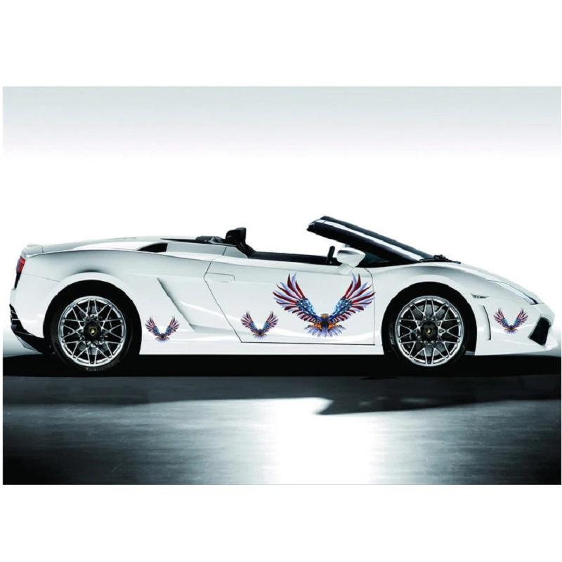 car hood door body trim sticker american eagle sticker