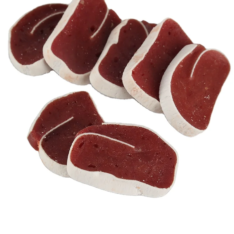 Top Quality dog food manufacturers wholesale Chicken duck Sushi dog treats dry dog snacks